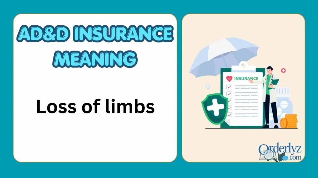 ad&d insurance meaning