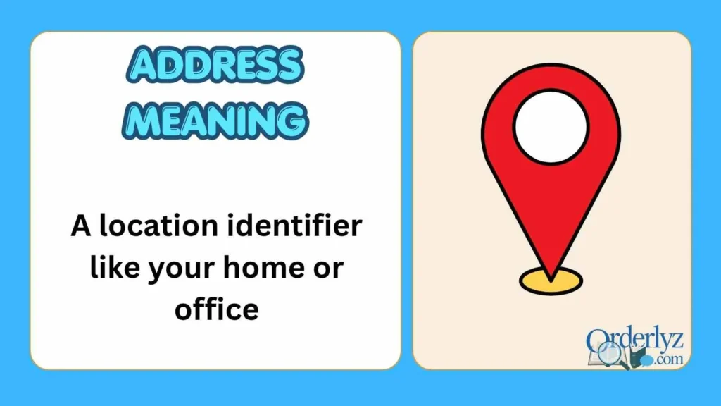 Address Meaning