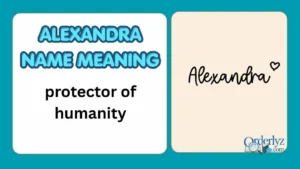Alexandra Name Meaning