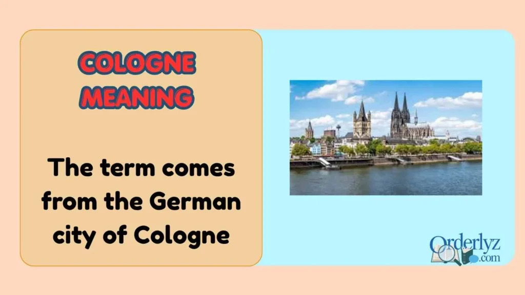 cologne meaning