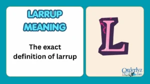 Larrup Meaning