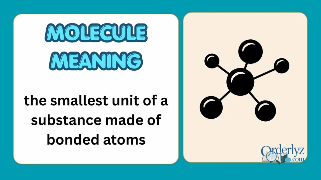 molecule meaning