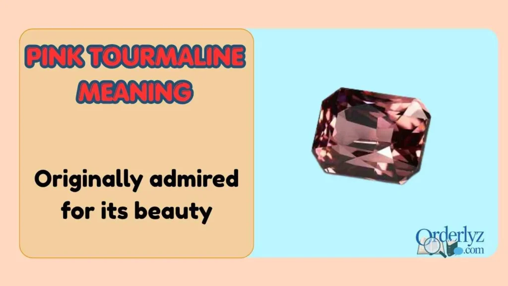 pink tourmaline meaning