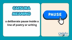 Caesura Meaning
