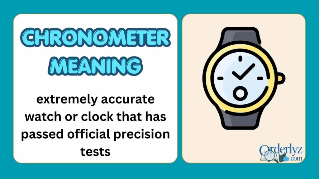 Chronometer Meaning