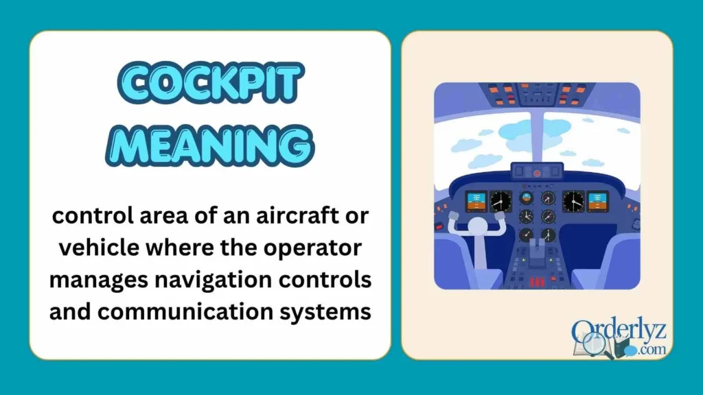 Cockpit Meaning