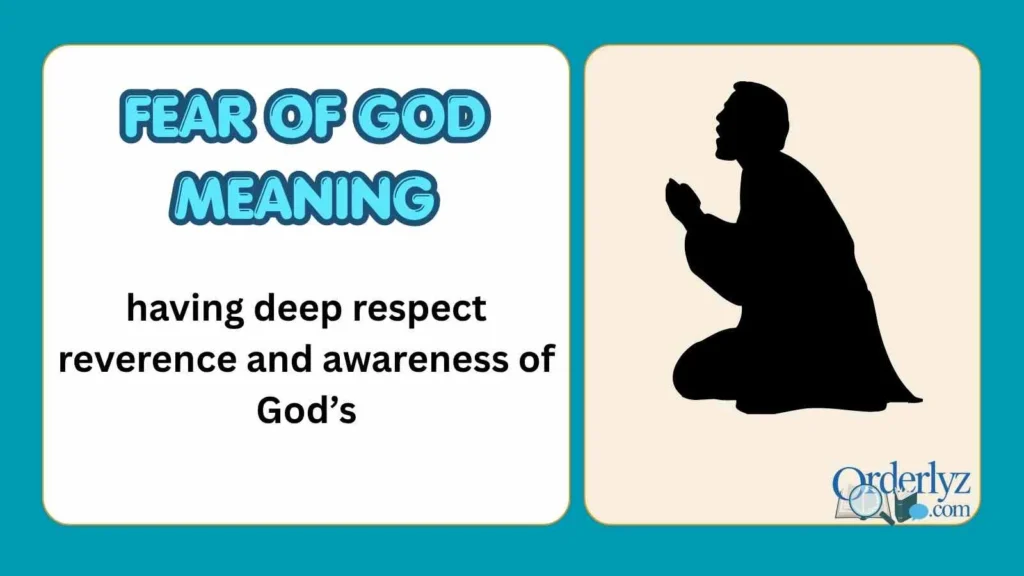 Fear of God Meaning