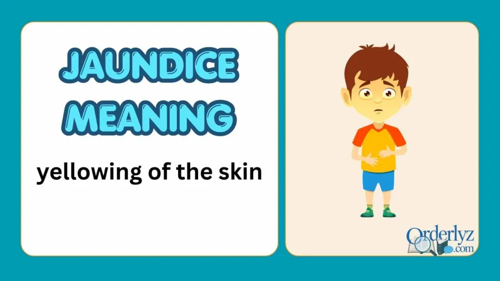 Jaundice Meaning