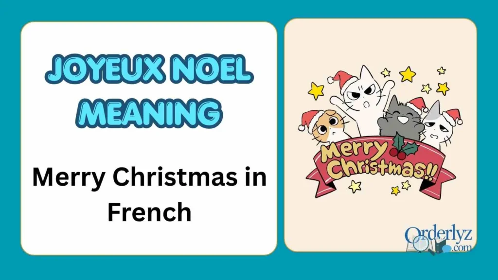 Joyeux Noel Meaning