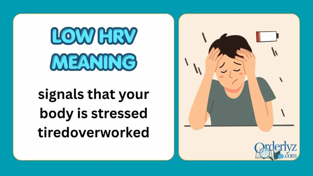Low HRV Meaning