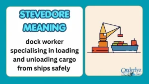 Stevedore Meaning
