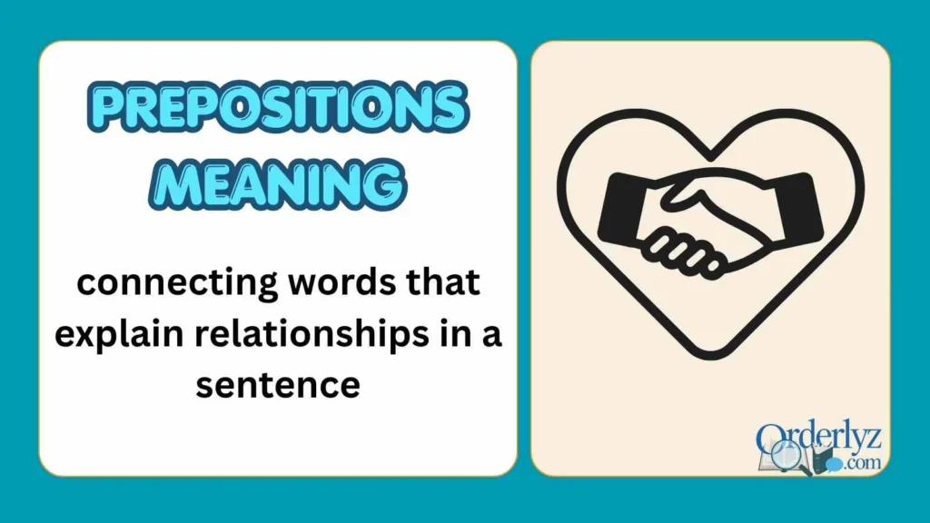 prepositions meaning