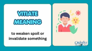 Vitiate Meaning