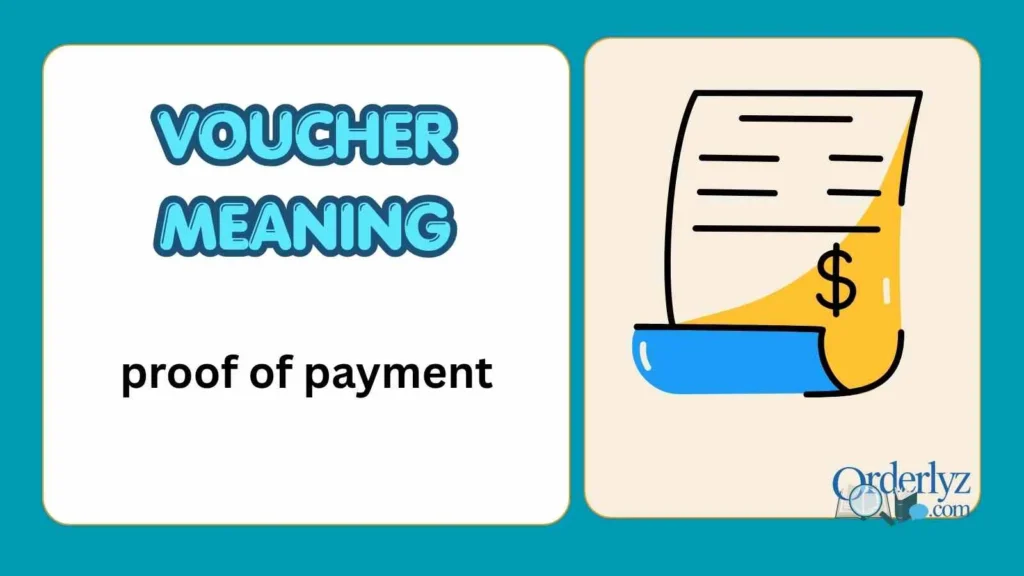 Voucher Meaning