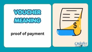 Voucher Meaning