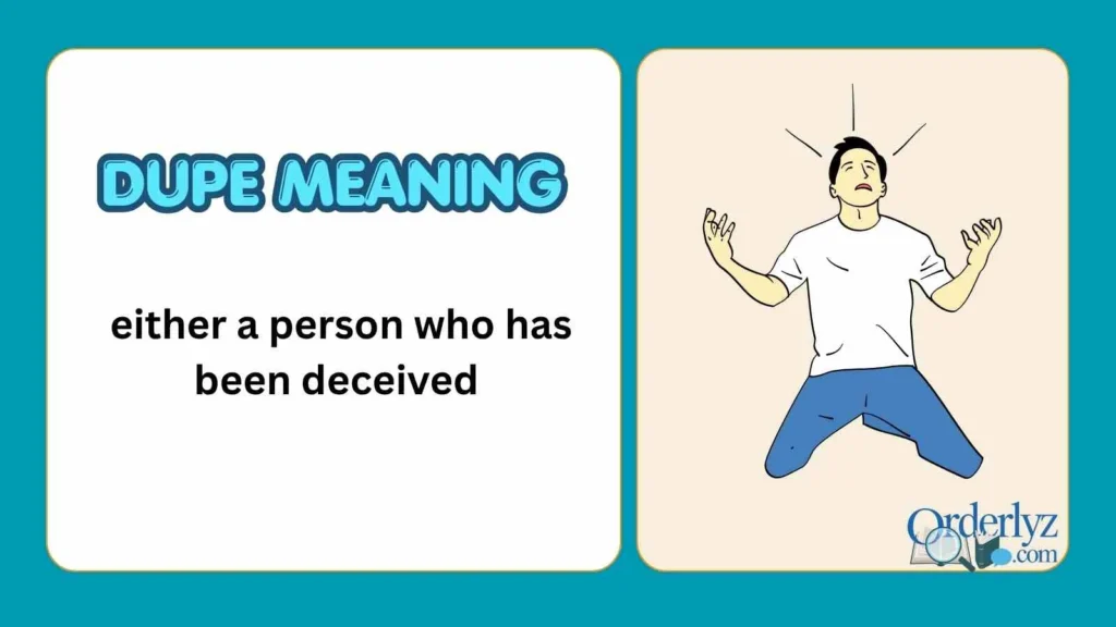 Dupe Meaning