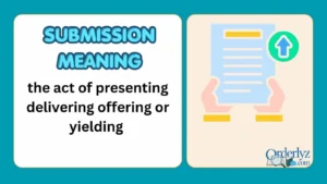Submission Meaning